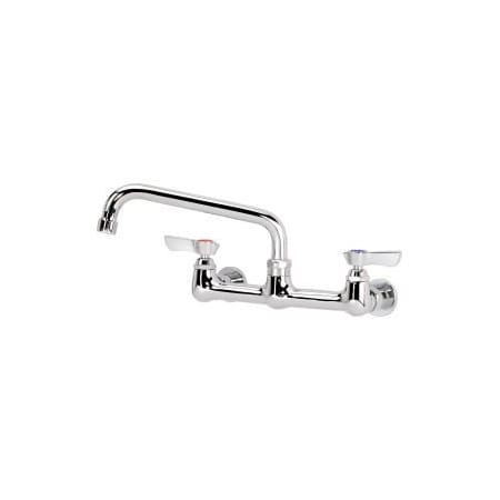 Krowne Krowne 12-808L - Silver Series 8" Center Wall Mount Faucet, 8" Spout 12-808L